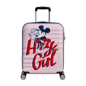 maleta-cabina-minnie-hey-girl-disney-american-tourister-55-cm