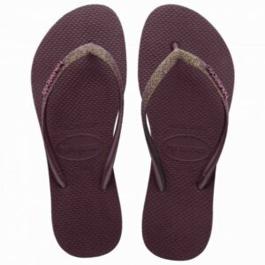 HAVAIANAS SLIM SPARKLE AUBERGINE 4146937-2967