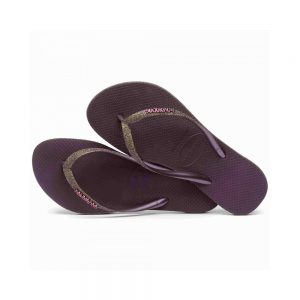 HAVAIANAS SLIM SPARKLE AUBERGINE 4146937-2967