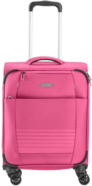 handlicher-Kabinenkoffer-pink-Travelite-Seaside-S-55cm-4-Rad-Trolley_-_28396_1