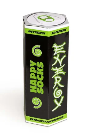 ΚΑΛΤΣΕΣ HAPPY SOCKS ENERGY DRINK  -ΣΥΣΚΕΥΑΣΙΑ ΔΩΡΟΥ-2 ΖΕΥΓΗ – 41-46